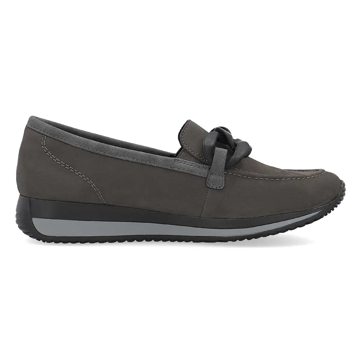 Rieker Women's D0H10-45 Grey Nubuck