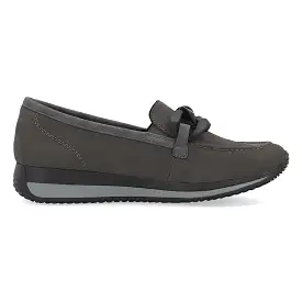 Rieker Women's D0H10-45 Grey Nubuck