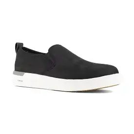 ROCKPORT BLK SD SLIP ON COMPOSITE  TOE RK643