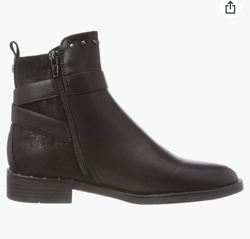 S Oliver Black Ankle Boot