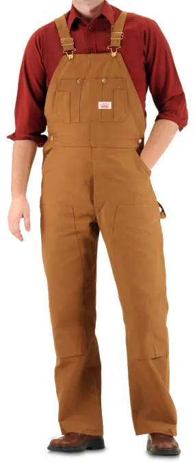 Sale: Extra Heavy Duty Brown Cotton Duck Overall by ROUND HOUSE Made in USA 83