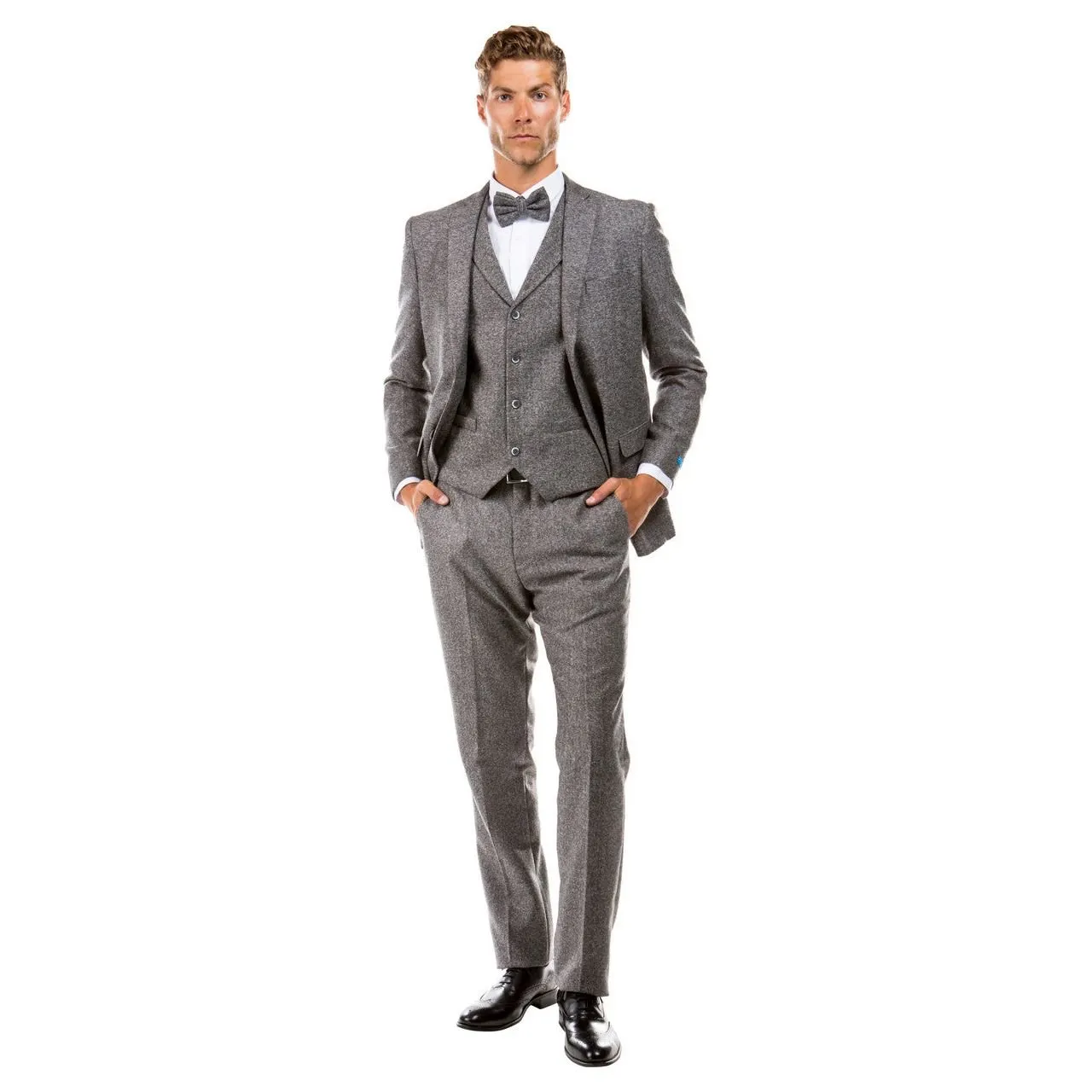 Sean Alexander 3-Piece Tweed Suit