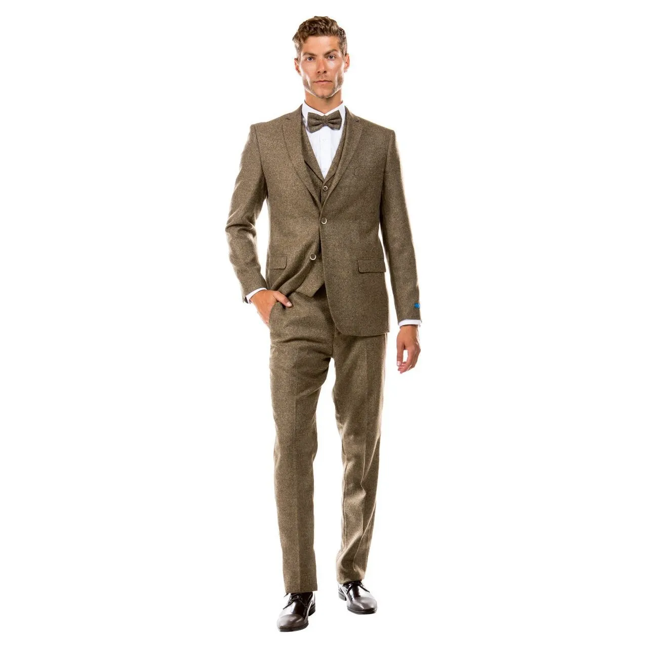 Sean Alexander 3-Piece Tweed Suit