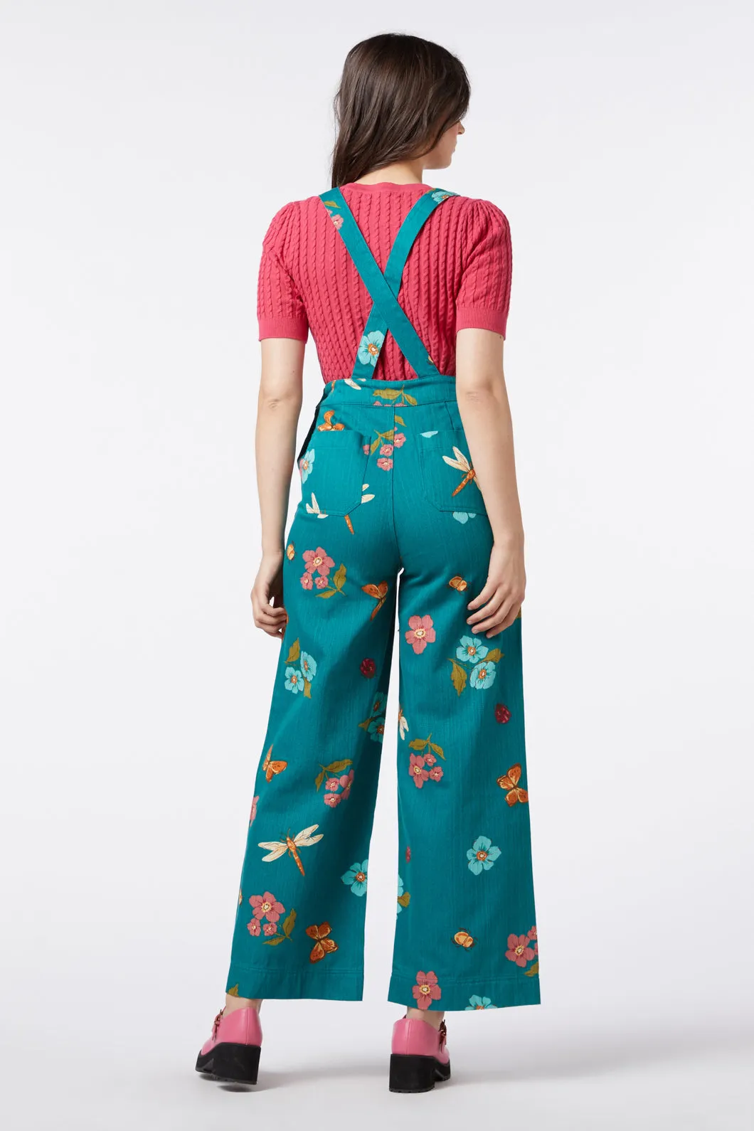 Serena Flora Overalls