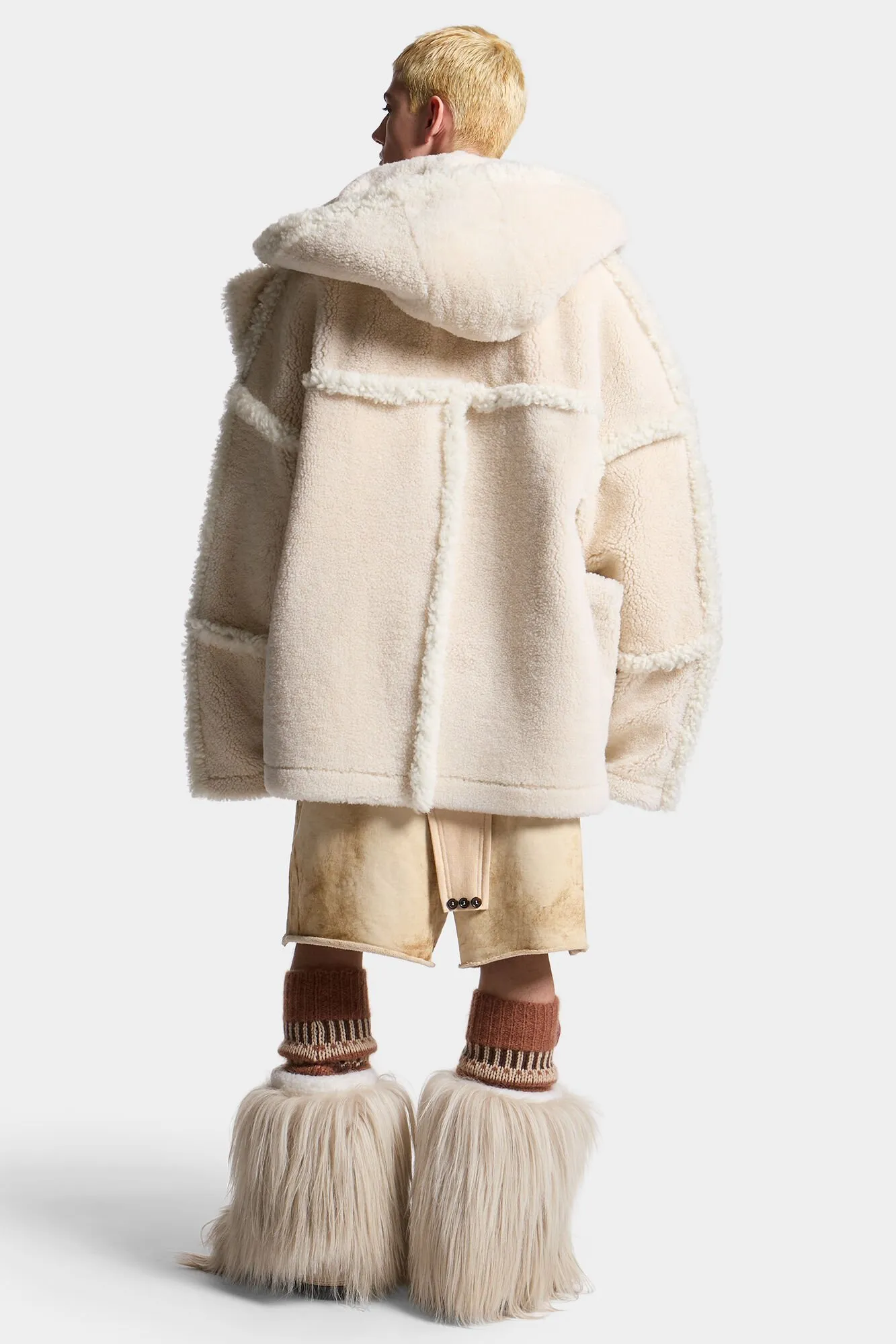 Shearling Duffle Coat