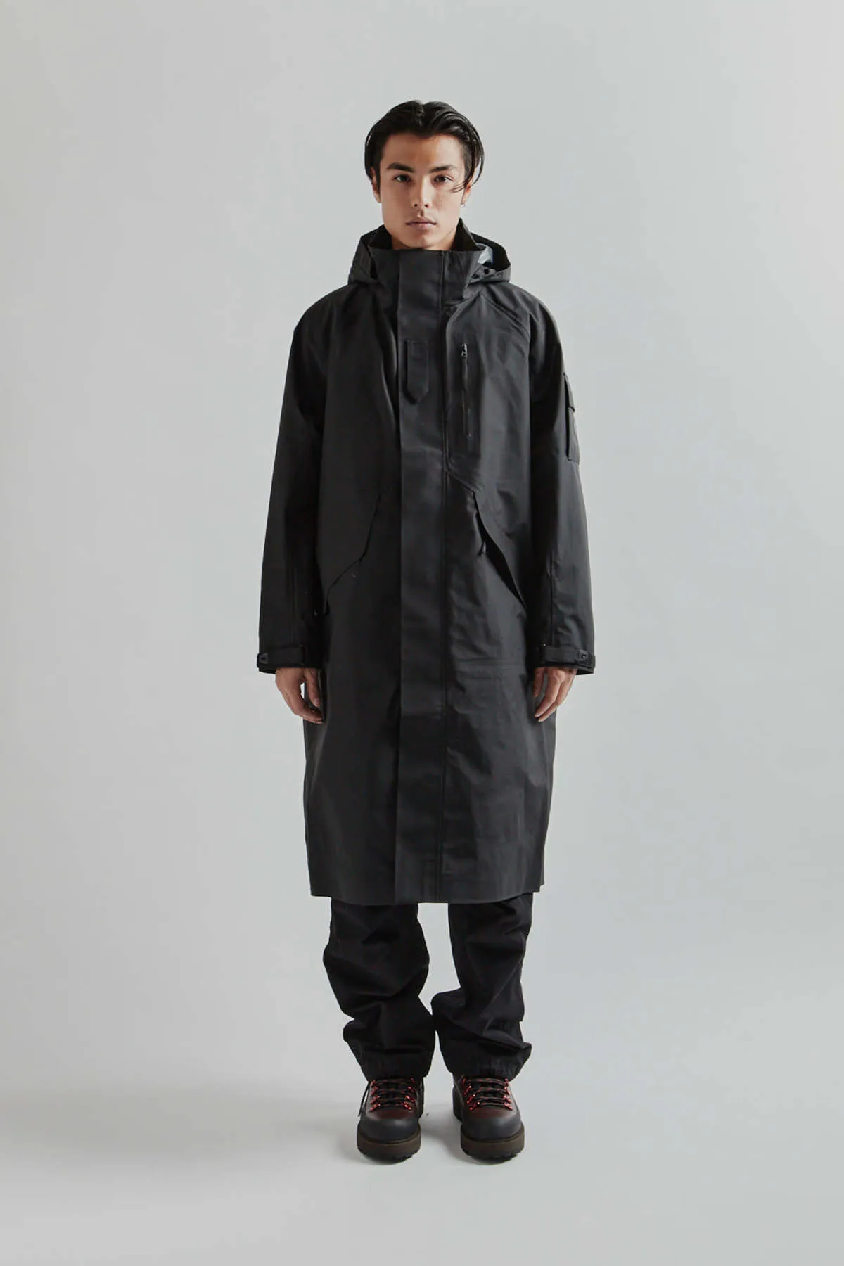 Shell Coat - Black