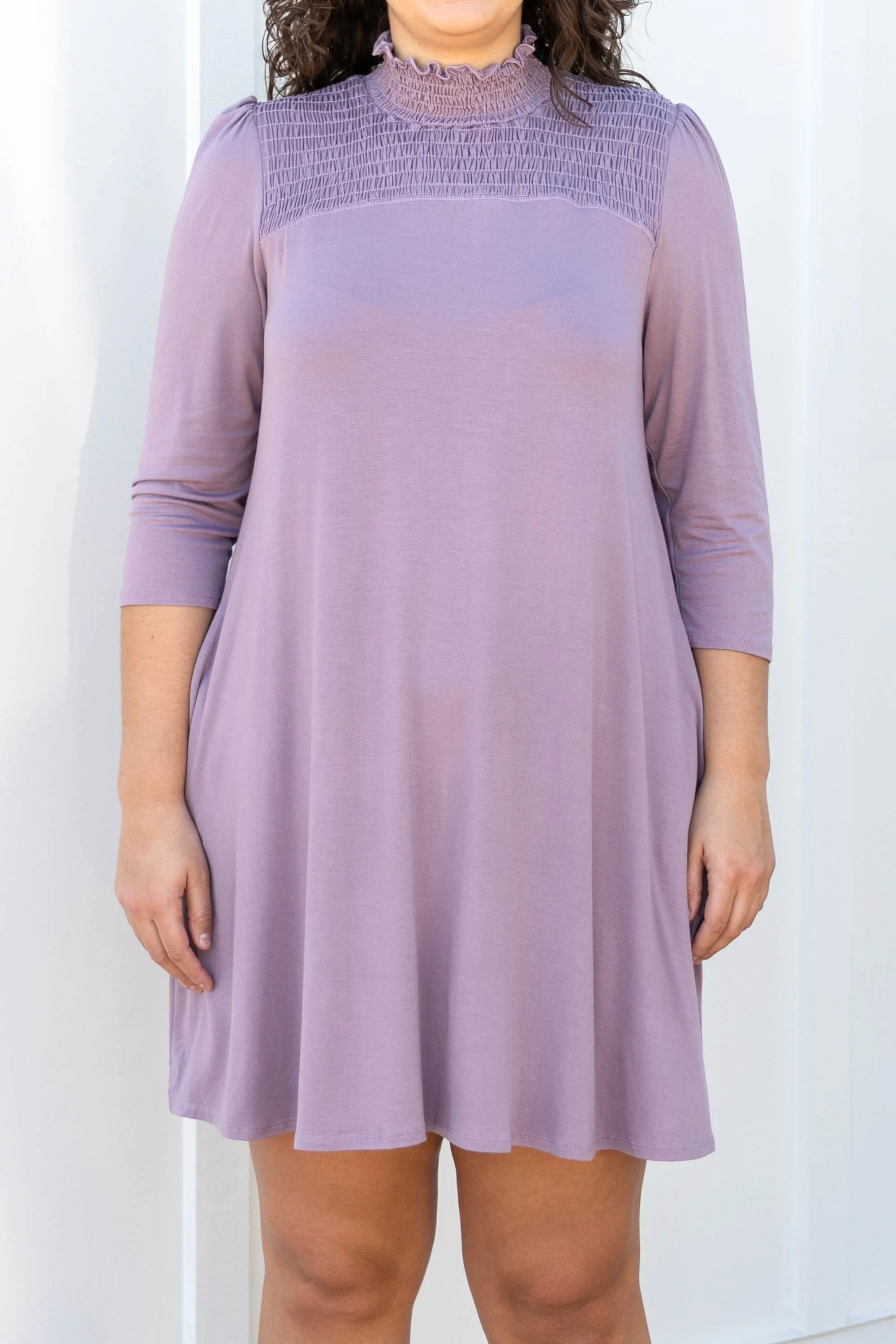 Simply Southern Dress, Dusty Plum