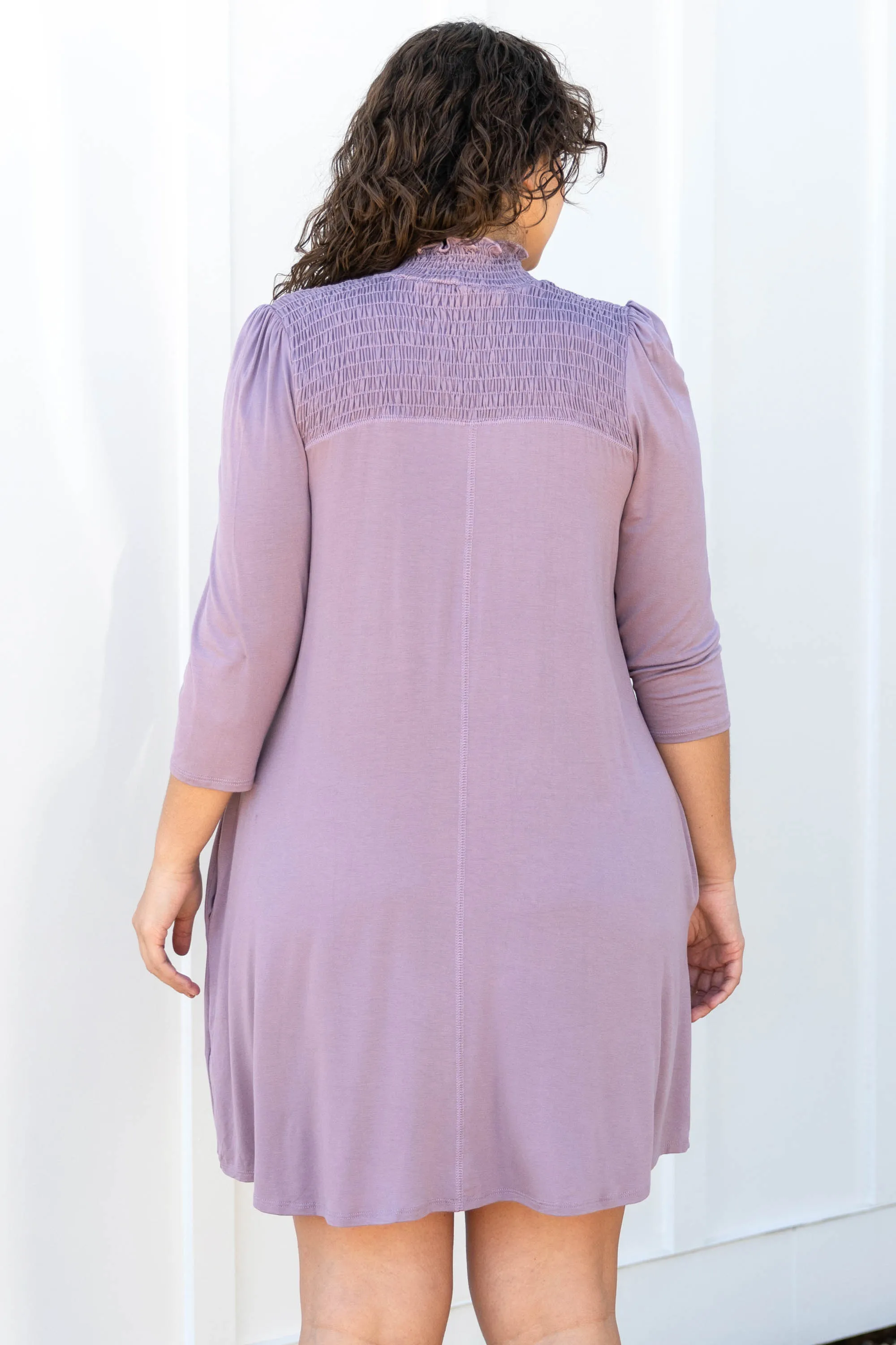 Simply Southern Dress, Dusty Plum