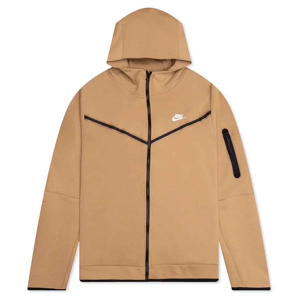 Sportswear Tech Fleece Full Zip Up Hoodie - Elemental Gold/Sail