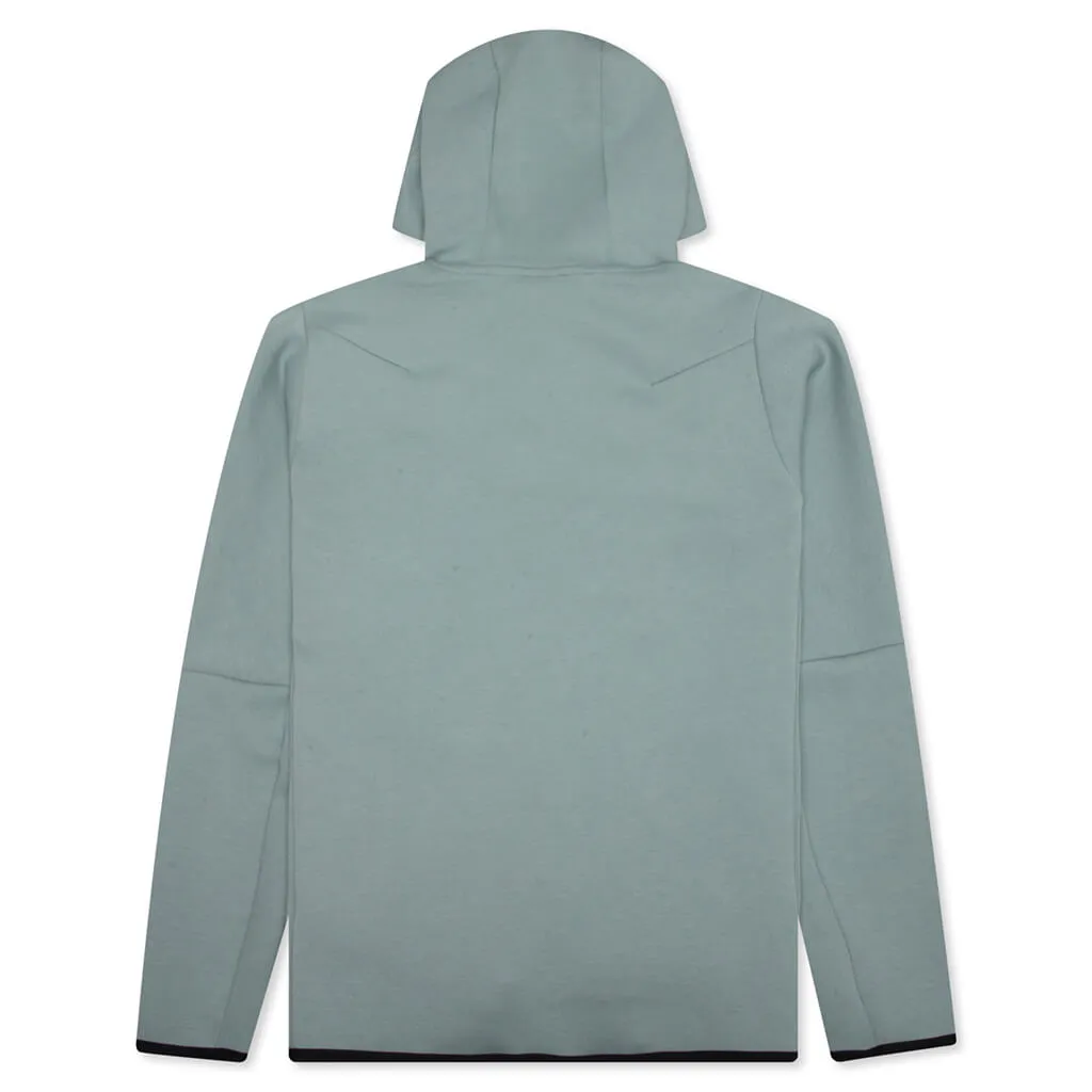 Sportswear Tech Fleece Full Zip Up Hoodie - Mica Green/Black