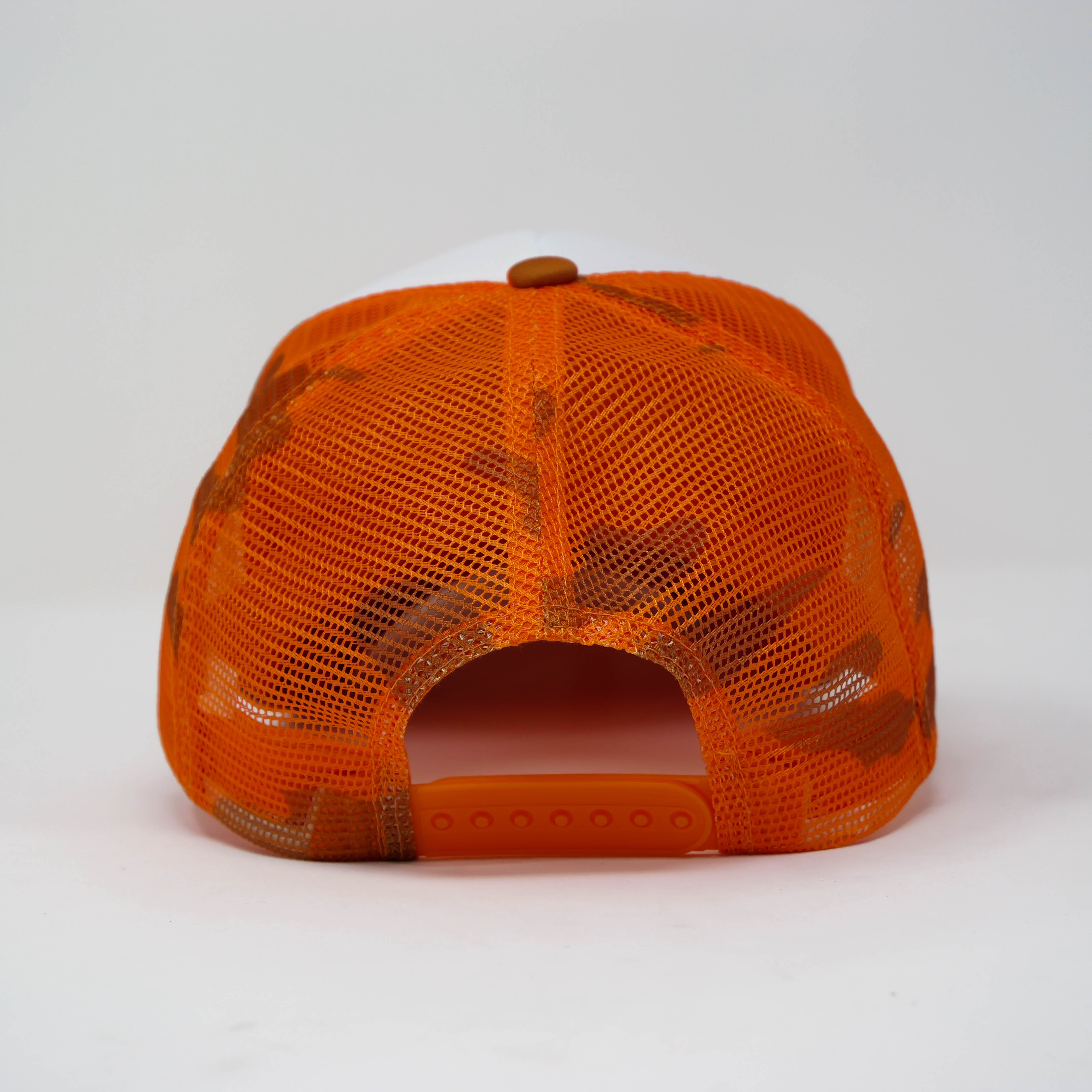 SRVVL TRUCKER HAT CAMO ORANGE