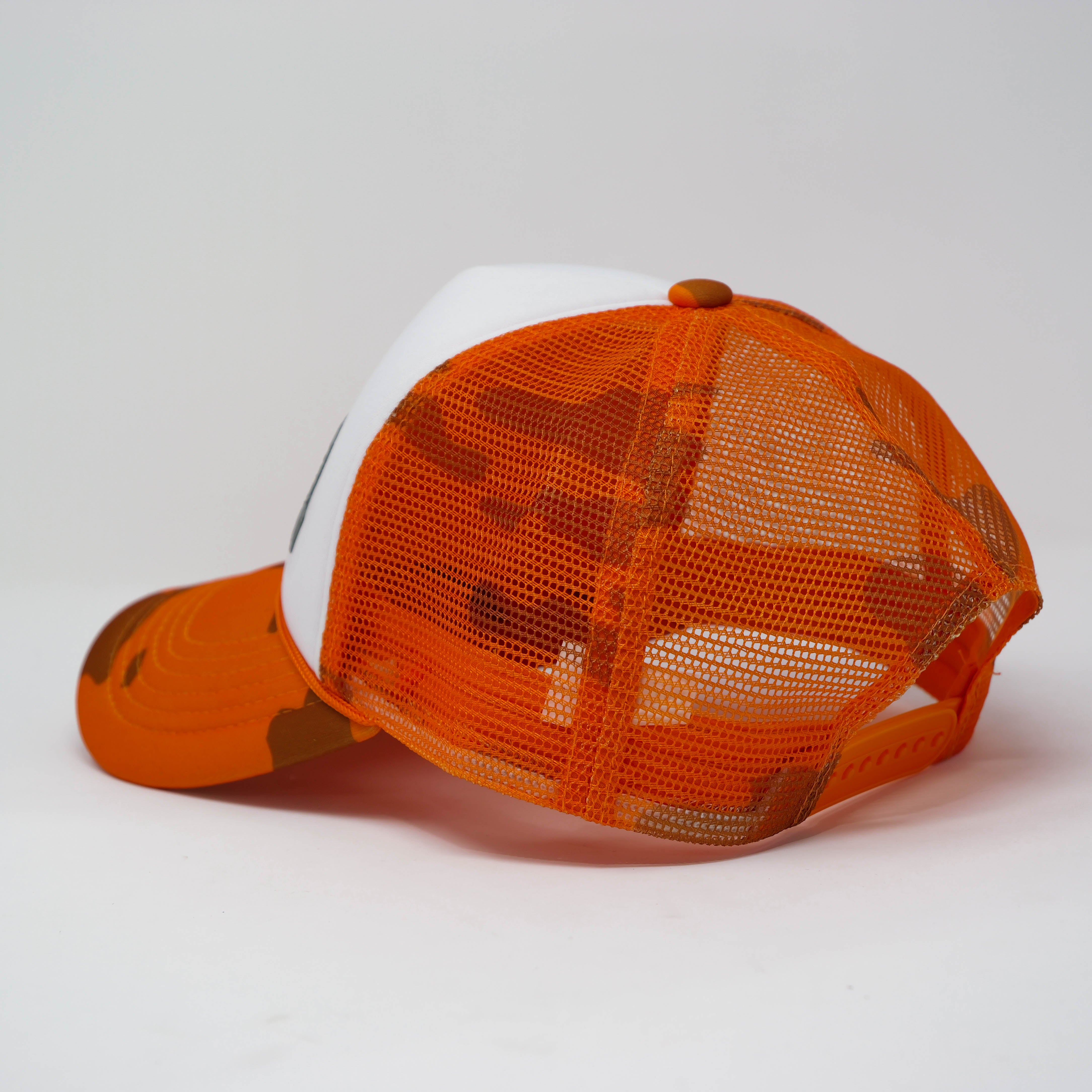 SRVVL TRUCKER HAT CAMO ORANGE