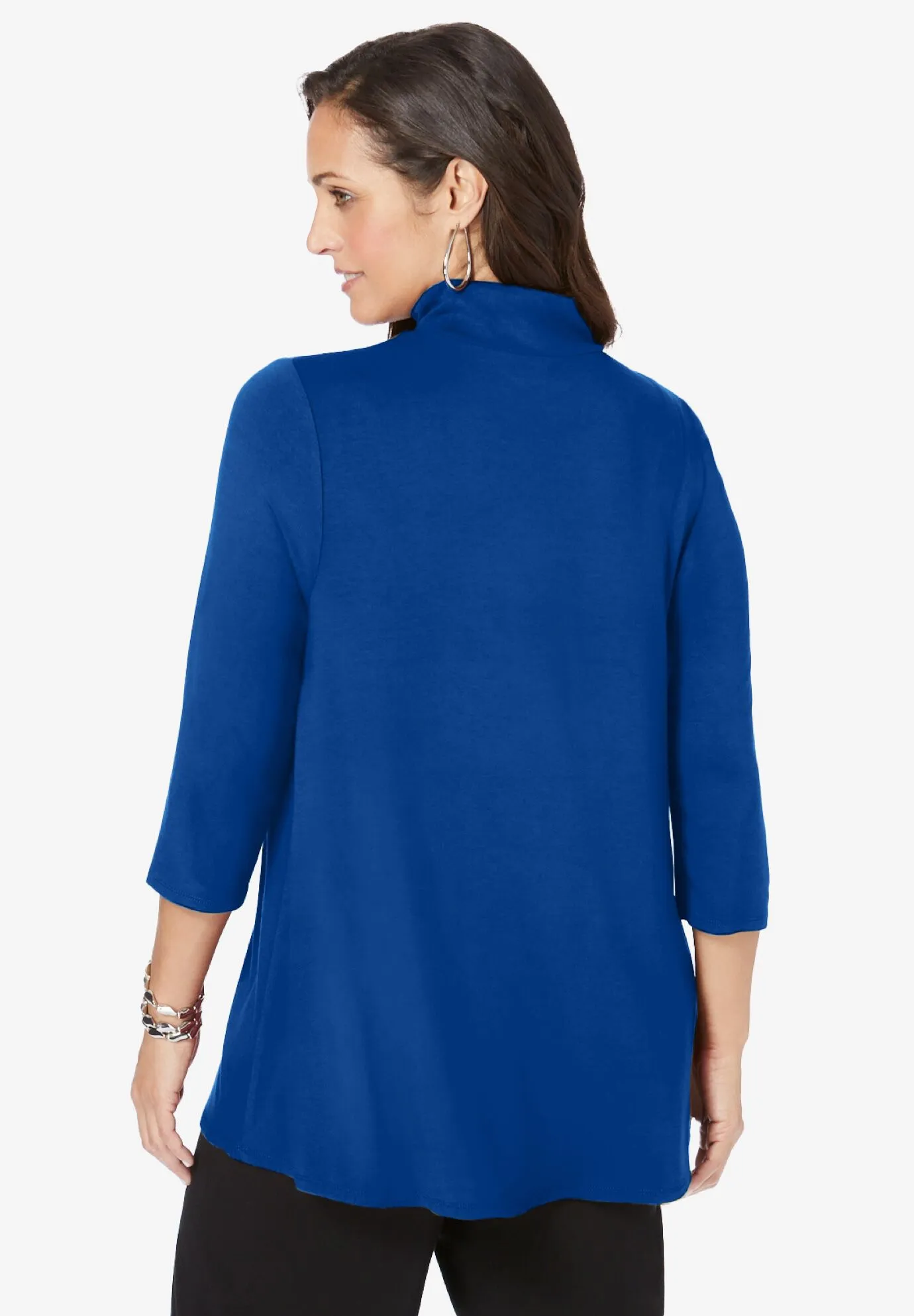 Turtleneck Swing Tunic