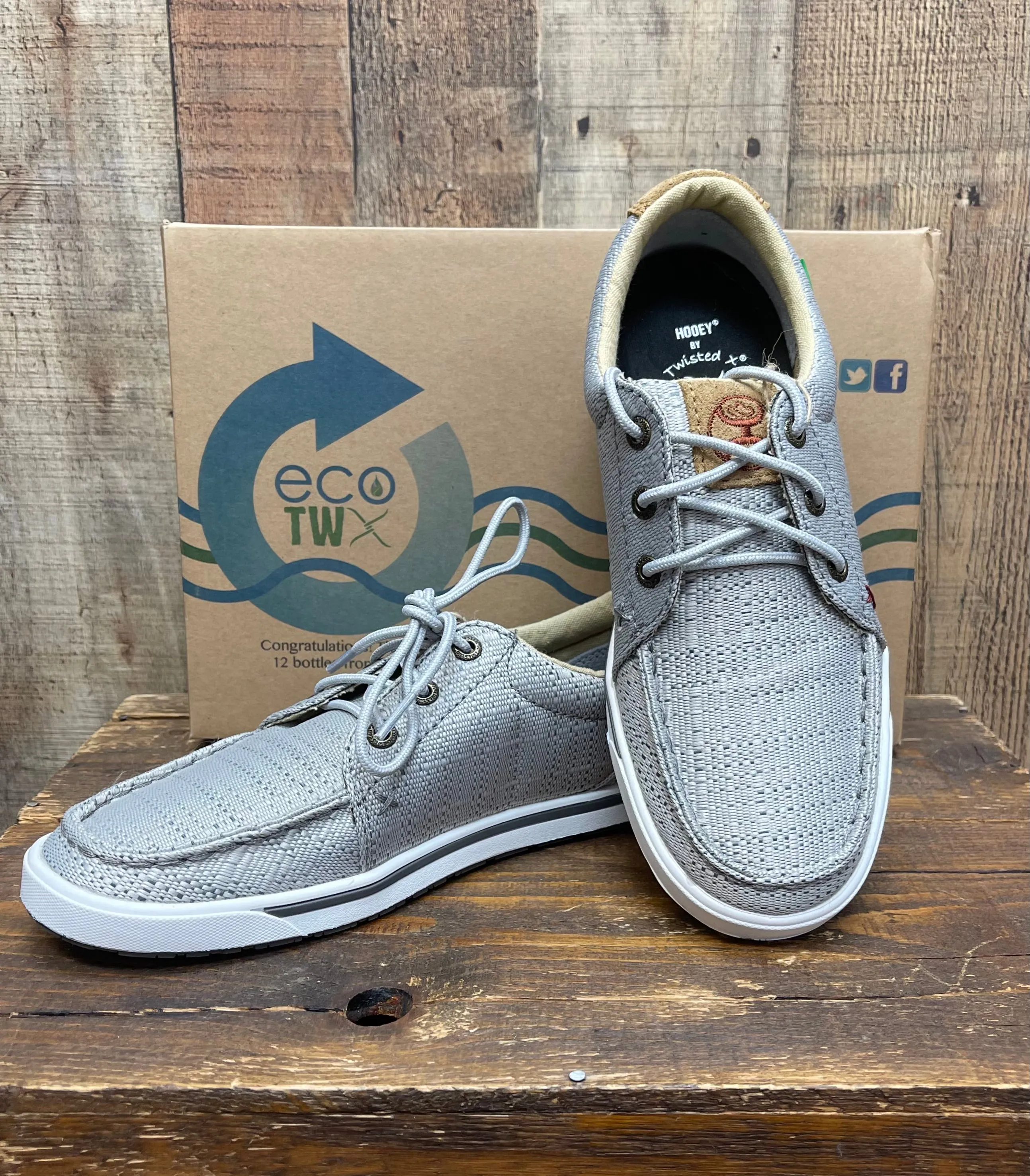 Twisted X Hooey Loper - Light Grey