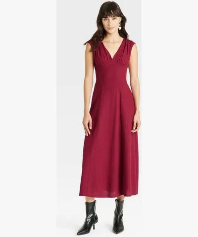 Universal Thread Women's Maxi Tank Dress - Universal Thread™ Red