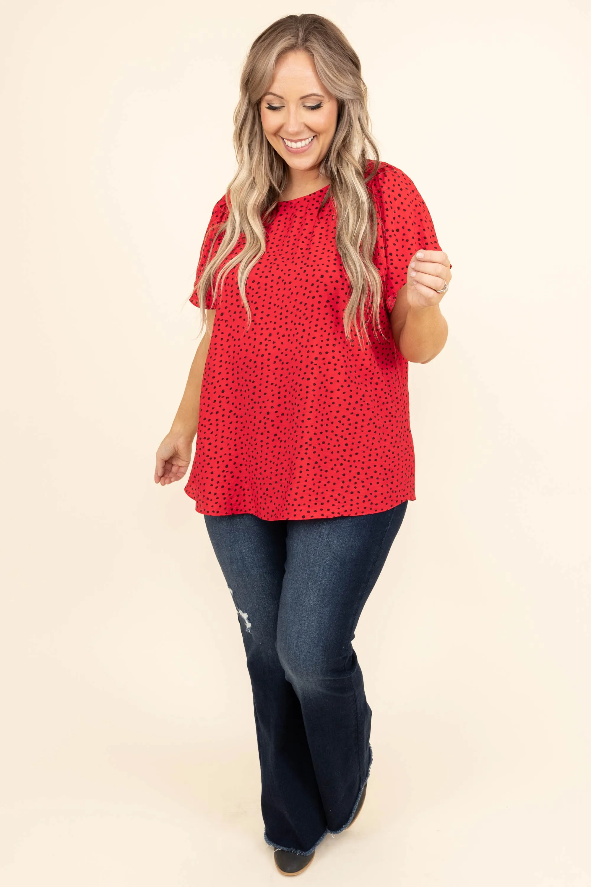 Unspoken Dream Top, Red