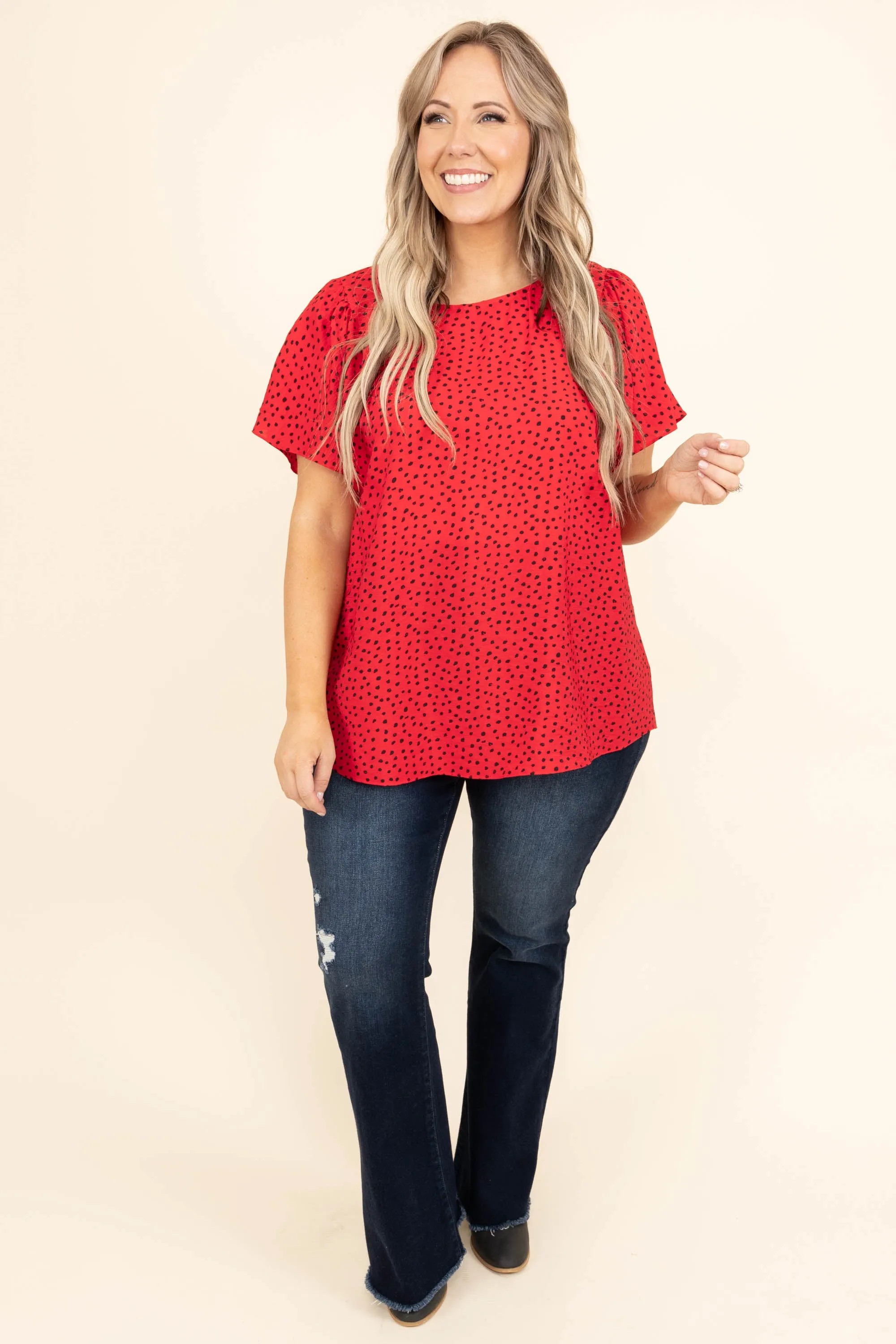 Unspoken Dream Top, Red