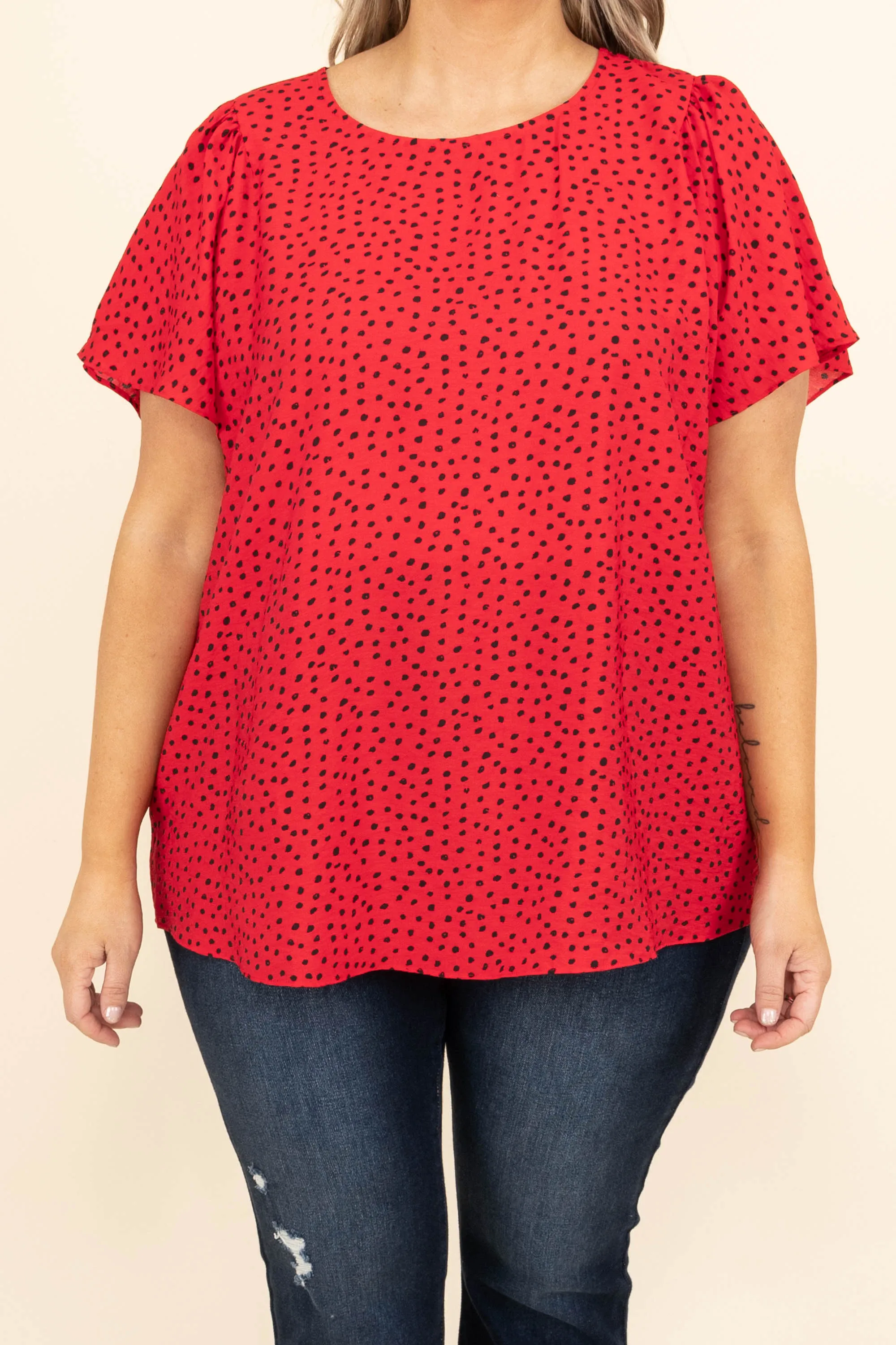 Unspoken Dream Top, Red