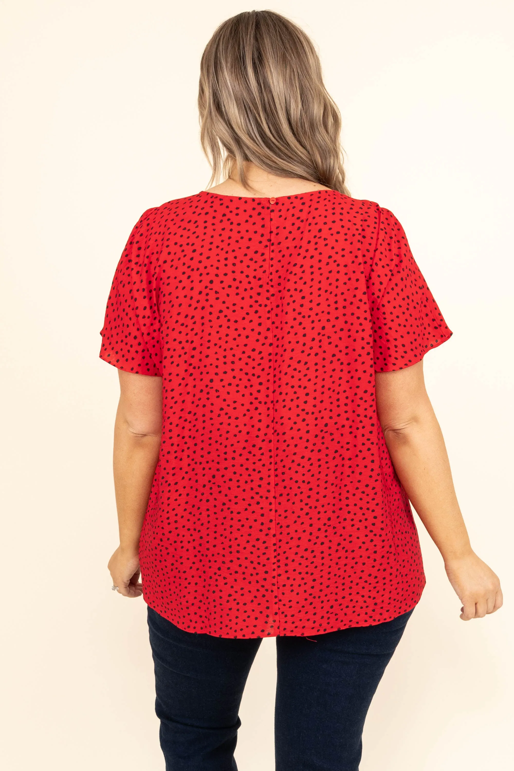 Unspoken Dream Top, Red