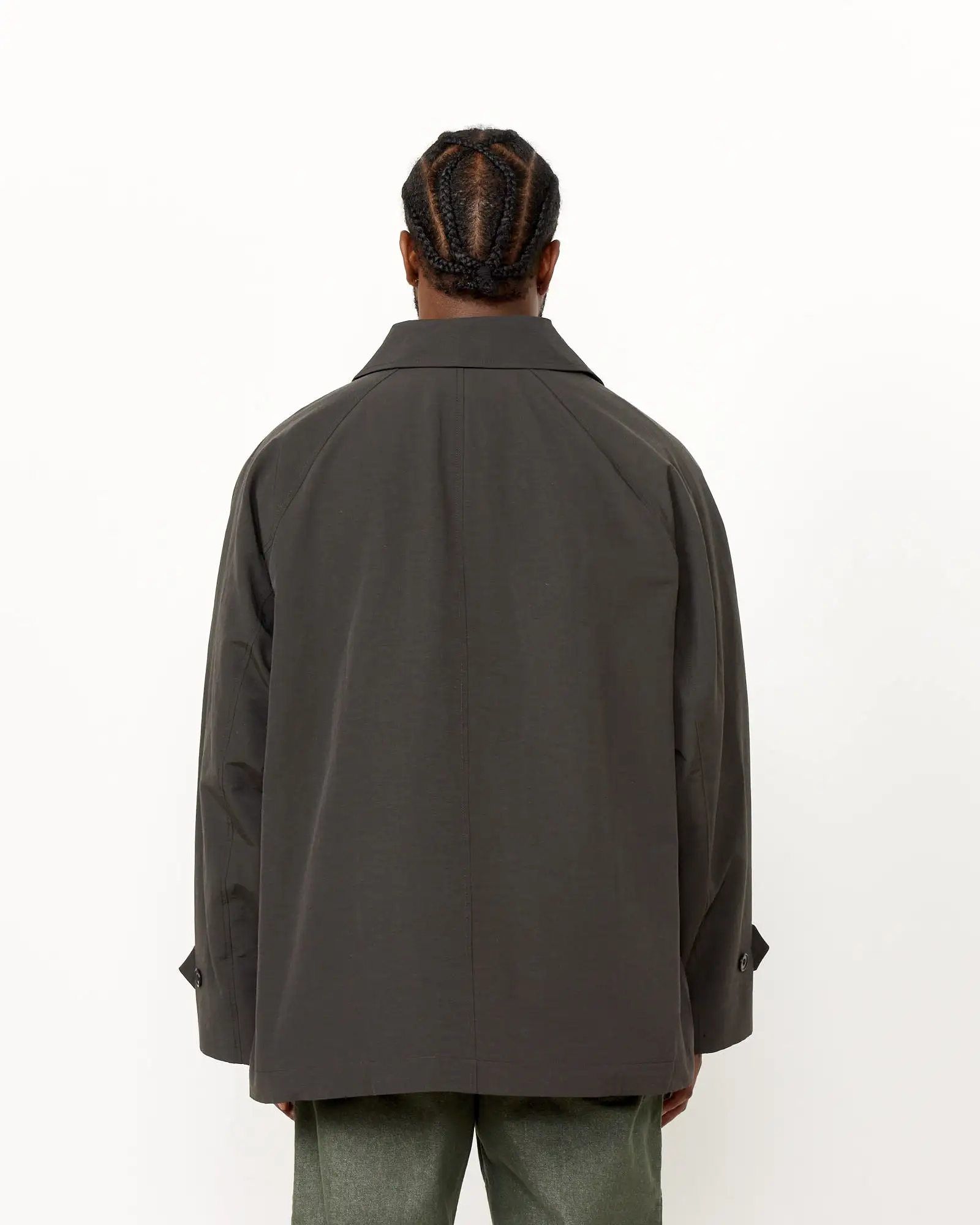 Utile Coat in Charcoal