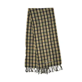 VIVIENNE WESTWOOD ACCESSORIES PLAID LOGO SCARF