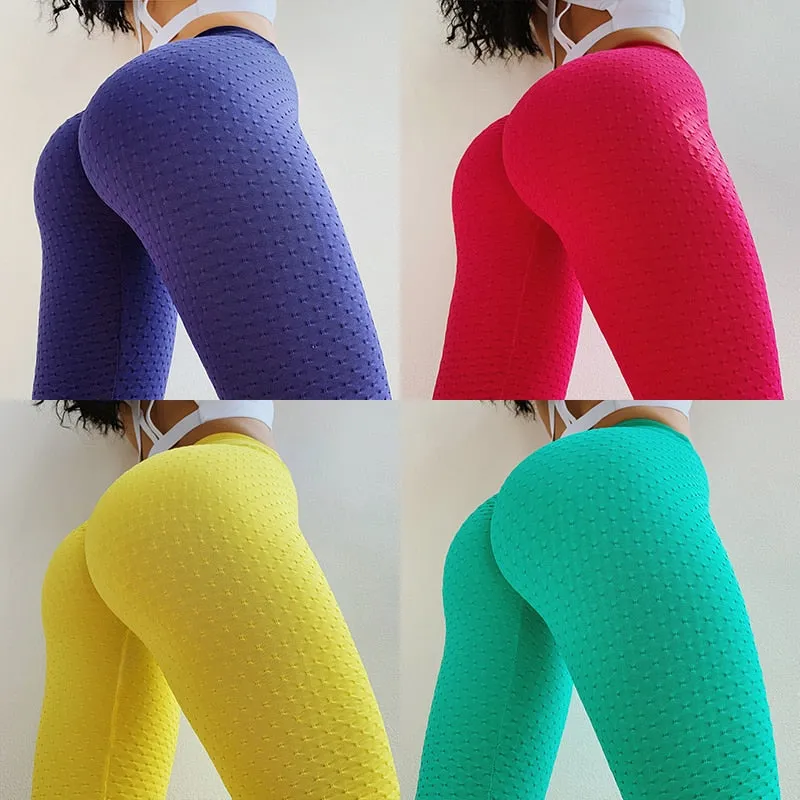 Women's Breathable Seamless Yoga Fitness Sports Tight Leggings Pants