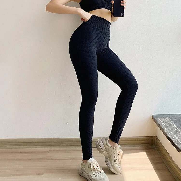 Women's Breathable Seamless Yoga Fitness Sports Tight Leggings Pants