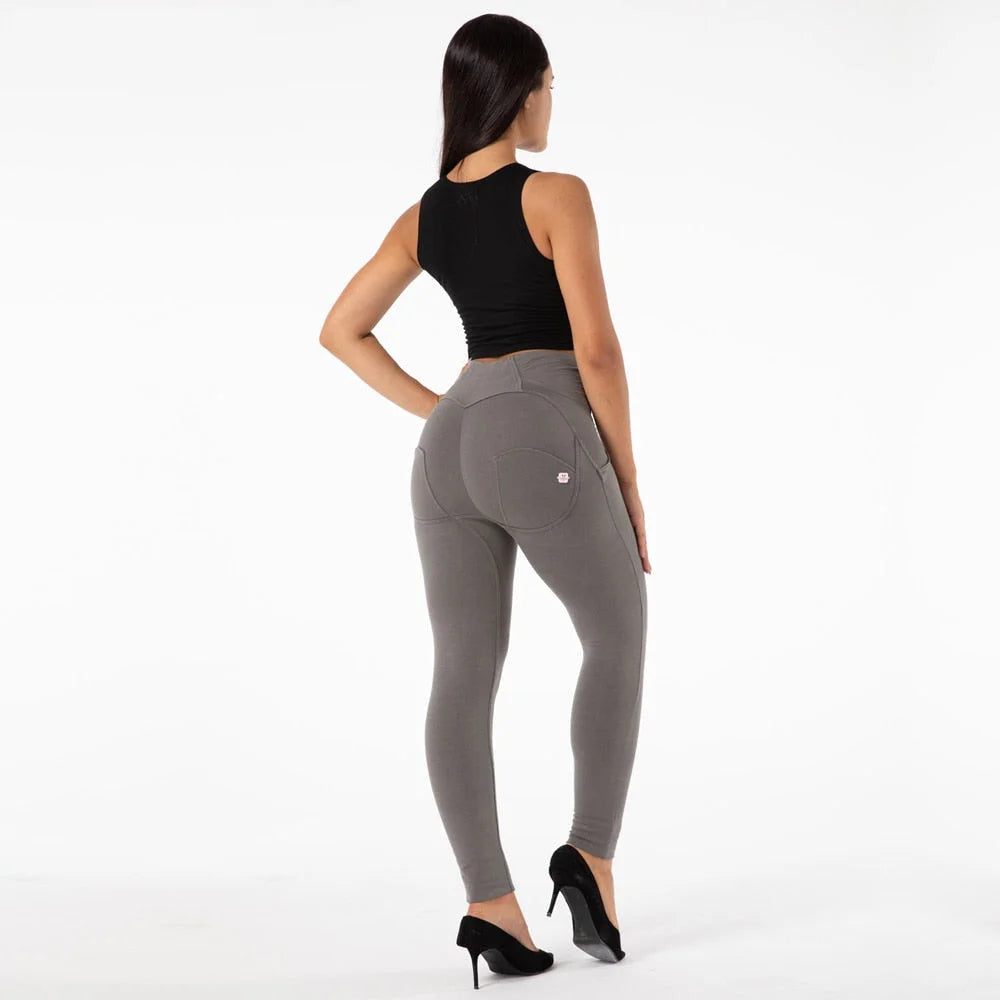 Women's High Waist Scrunch Butt Lifting Push-Up Gym Yoga Fitness Leggings