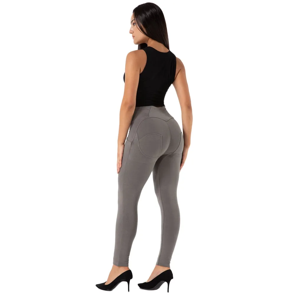 Women's High Waist Scrunch Butt Lifting Push-Up Gym Yoga Fitness Leggings