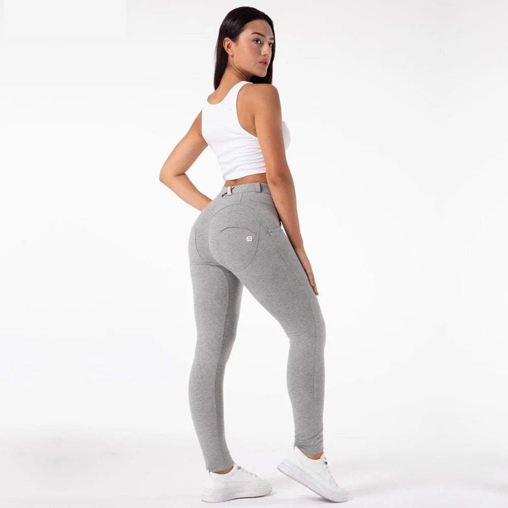 Women's Tummy Control Stretchy Workout Yoga Booty Bum Tight Leggings