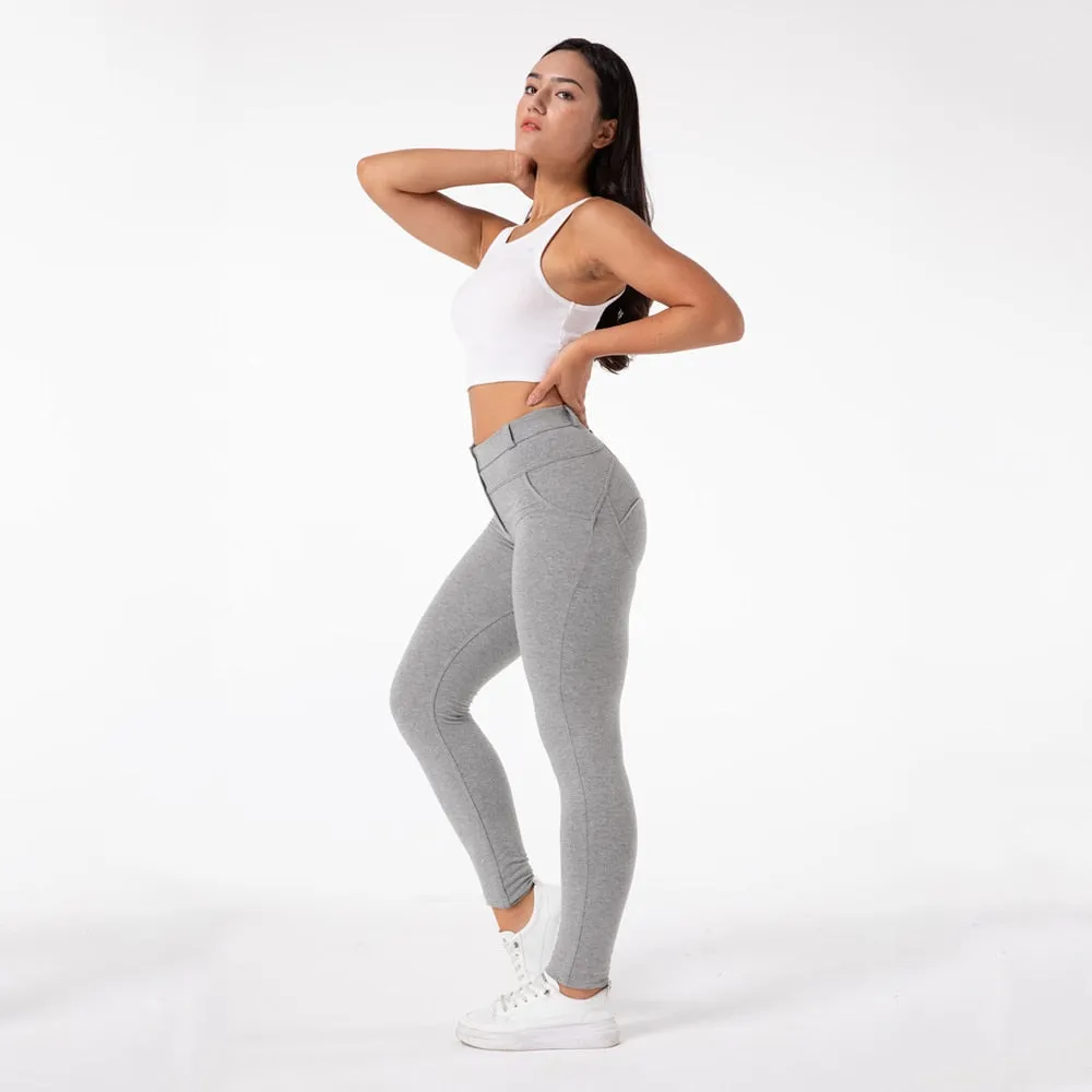 Women's Tummy Control Stretchy Workout Yoga Booty Bum Tight Leggings