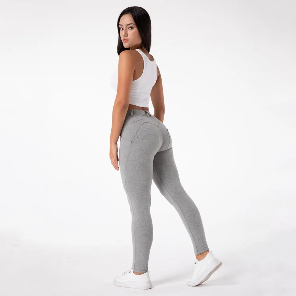 Women's Tummy Control Stretchy Workout Yoga Booty Bum Tight Leggings