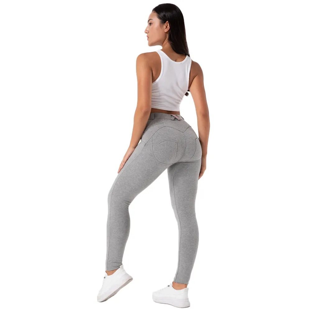 Women's Tummy Control Stretchy Workout Yoga Booty Bum Tight Leggings