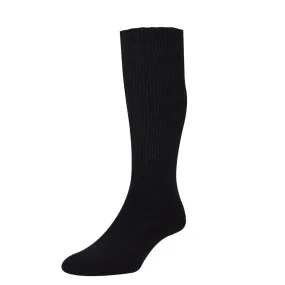 Wool Diabetic Socks - Black