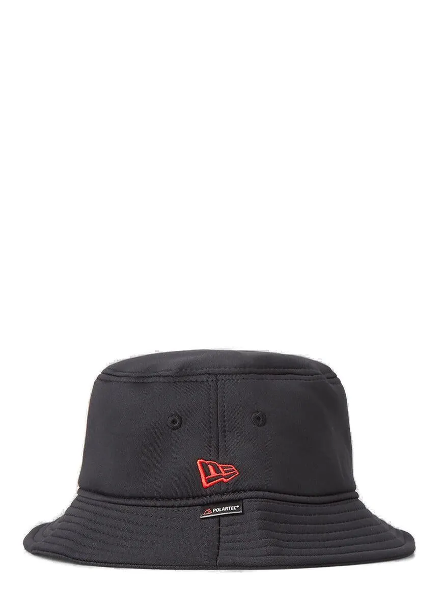 Yohji Yamamoto Logo Embroidered Narrow-Brim Bucket Hat